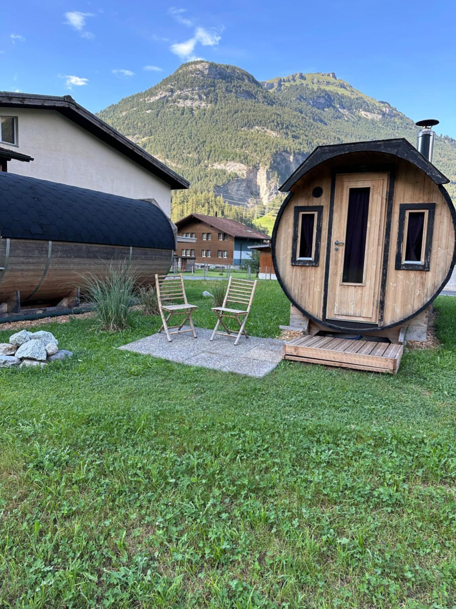 Schlafen im Fass - Schlaffass - Abenteuer - Romantik - Haslifass Innertkirchen Exterior foto